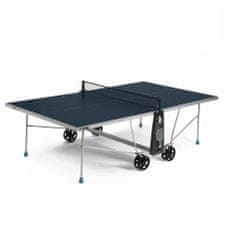 Stůl na stolní tenis 100 X CROSSOVER Outdoor, modrý