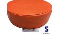 Vibrační polštář. Oranžový kruh
