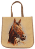RTex Praktická a krásná taška s vytkaným motivem kůň