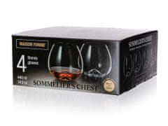 Sada sklenic na brandy SOMMELIER CHEST 440 ml, 4 ks