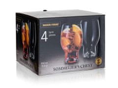 Sada sklenic na Aperol SOMMELIER'S CHEST 500 ml, 4 ks