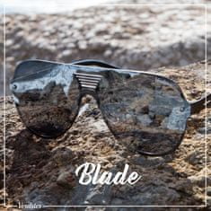 Verdster Sluneční brýle Blade Jednolité šedá sklíčka stříbrná univerzální