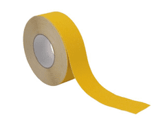 Heskins Protiskluzová páska žlutá PERMAFIX STANDARD 25 mm x 18 m - 25 mm x 18 m - Kód: 09738