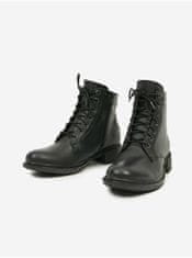 Černé dámské kotníkové kožené boty U.S. Polo Assn. Beggy 36
