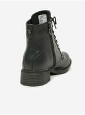 Černé dámské kotníkové kožené boty U.S. Polo Assn. Beggy 36
