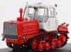 Start Scale Models Caterpillar T-150, traktor, bílo-červený, 1/43, SLEVA 33%