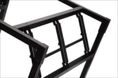 STEMA Rám skládací desky stolu NY-A024 KW., 96x96 cm, černá