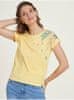 Žluté dámské tričko Tranquillo XL