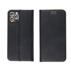 FORCELL Pouzdro / obal na Samsung Galaxy A40 černé - knížkové LUNA