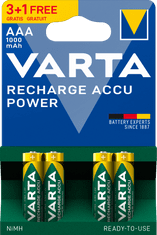 Nabíjecí baterie Power 3+1 AAA 1000 mAh R2U 5703301494