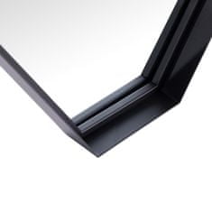 HOMEDE Nástěnné zrcadlo Mina černé, velikost 55x5x46