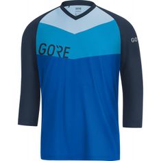 Gore 3/4 dres C5 All Mountain - pánské, krátký, tyrkysově-mořská modrá - Velikost M