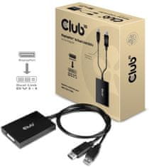 Club 3D Club-3D aktivní adaptér DisplayPort na Dual Link DVI-I