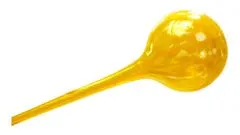 Skleněná zavlažovací koule žlutá