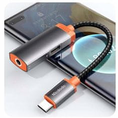 EnergoDom Adaptér McDodo USB-C Jack 3,5mm adaptér