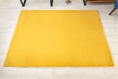 Dywany Lusczów Dětský kusový koberec BUNNY žlutý, velikost 80x150