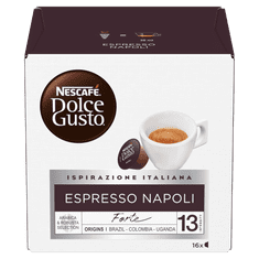 Dolce Gusto Espresso Napoli – kávové kapsle – karton 3x16 ks
