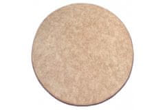 Dywany Lusczów Kulatý koberec SERENADE Graib béžový, velikost kruh 100