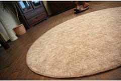 Dywany Lusczów Kulatý koberec SERENADE Graib béžový, velikost kruh 100
