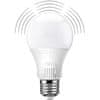 Kobi LED žárovka E27 A60 9W = 60W 810lm 4000K Neutrální bílá se senzorem pohybu a soumraku