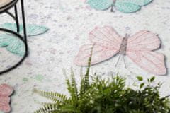 Dywany Łuszczów AKCE: 120x170 cm Dětský kusový koberec Bambino 1610 Butterflies cream 120x170
