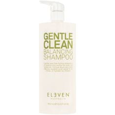 Eleven Australia Gentle Clean Balancing Shampoo - jemný šampon na vlasy, hydratuje a poskytuje vhodné pH vlasové pokožce, pro všechny typy 960ml