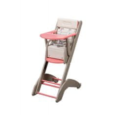 Jídelní buková židlička EVO růžovo hnědá 57x57x95 cm