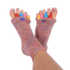 Pro nožky Happy Feet Adjustační ponožky Multicolor, velikost L (43-46)