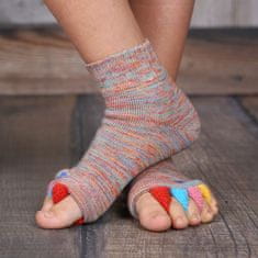 Pro nožky Happy Feet Adjustační ponožky Multicolor, velikost L (43-46)