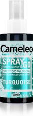 DELIA COSMETICS Cameleo Spray & Go barva na vlasy ve spreji - tyrkysová 150 ml