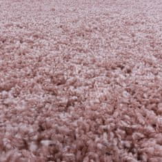 Ayyildiz Kusový koberec SYDNEY 3000, kulatý, Růžová Rozměr koberce: 80 cm KRUH