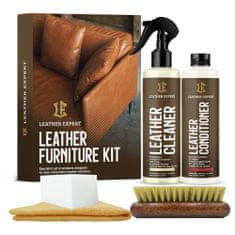 Leather Expert Sada na čištění a péči o kožený nábytek